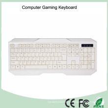 Teclado de computadora con cable USB de primera calidad (KB-1801-W)